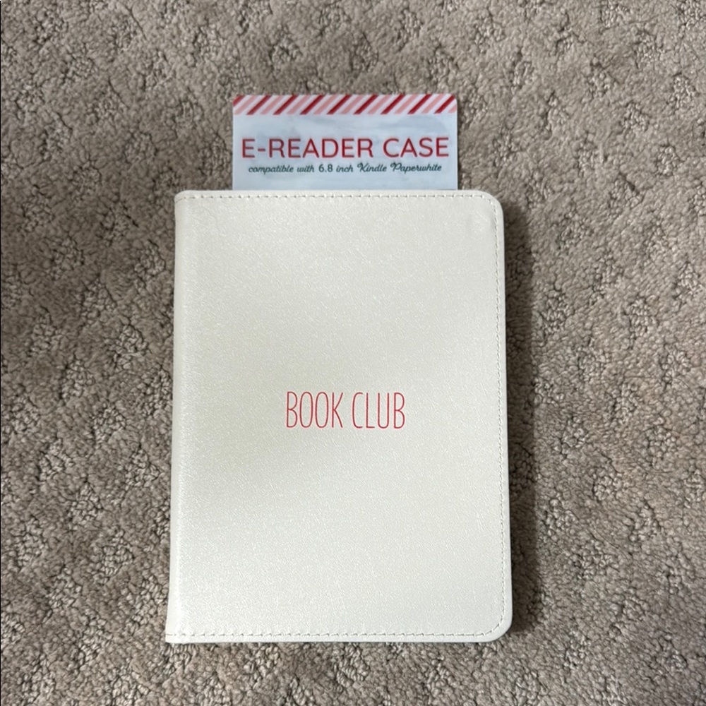 White E-Reader Case
